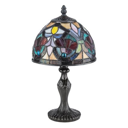 Quoizel - Bordlampe Tiffany LARISSA 1xE14/40W/230V Ø 20 cm