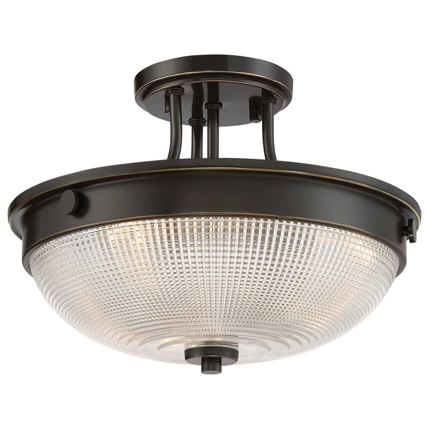 Quoizel - Loftlampe MANTLE 2xE27/60W/230V bronze