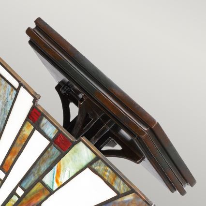 Quoizel - Loftlampe Tiffany MAYBECK 2xE27/60W/230V