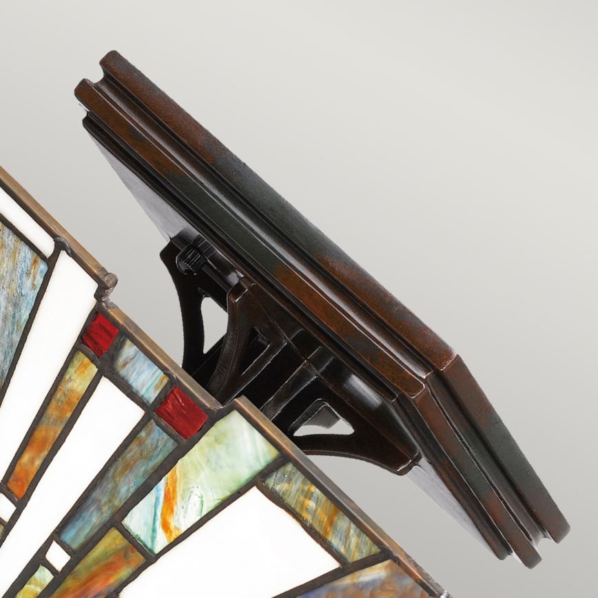 Quoizel - Loftlampe Tiffany MAYBECK 2xE27/60W/230V