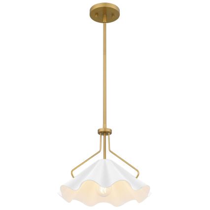 Quoizel - Pendellampe MEJIA 1xE27/60W/230V diameter 35,6 cm messing