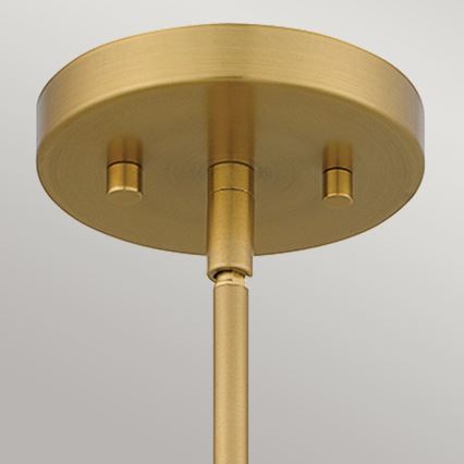 Quoizel - Pendellampe MEJIA 1xE27/60W/230V diameter 35,6 cm messing