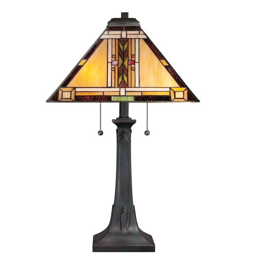 Quoizel - Bordlampe NAVAJO 2xE27/60W/230V
