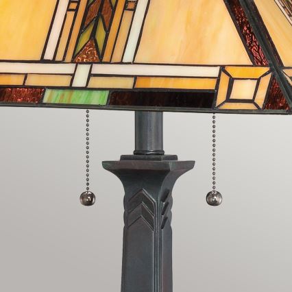 Quoizel - Bordlampe NAVAJO 2xE27/60W/230V