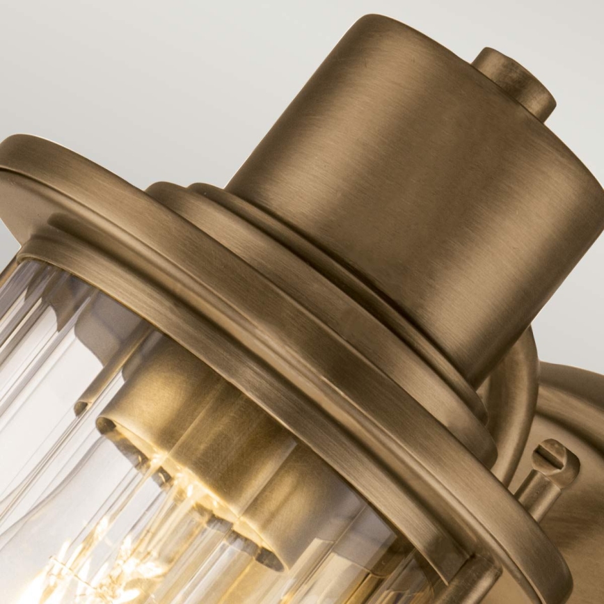 Quoizel - Væglampe til badeværelse RIGGS 1xE27/40W/230V IP44