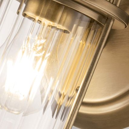 Quoizel - Væglampe til badeværelse RIGGS 1xE27/40W/230V IP44