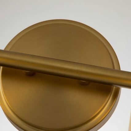 Quoizel - LED væglampe til badeværelse SWELL 2xG9/3W/230V IP44 guld