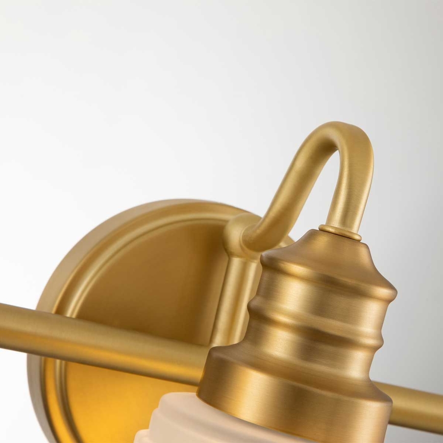 Quoizel - LED væglampe til badeværelse SWELL 3xG9/3W/230V IP44 guld