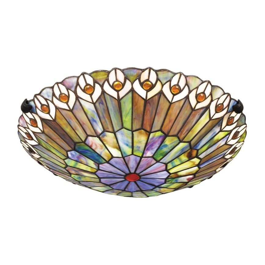 Quoizel - Loftlampe WATKINS 2xE27/60W/230V diameter 42 cm