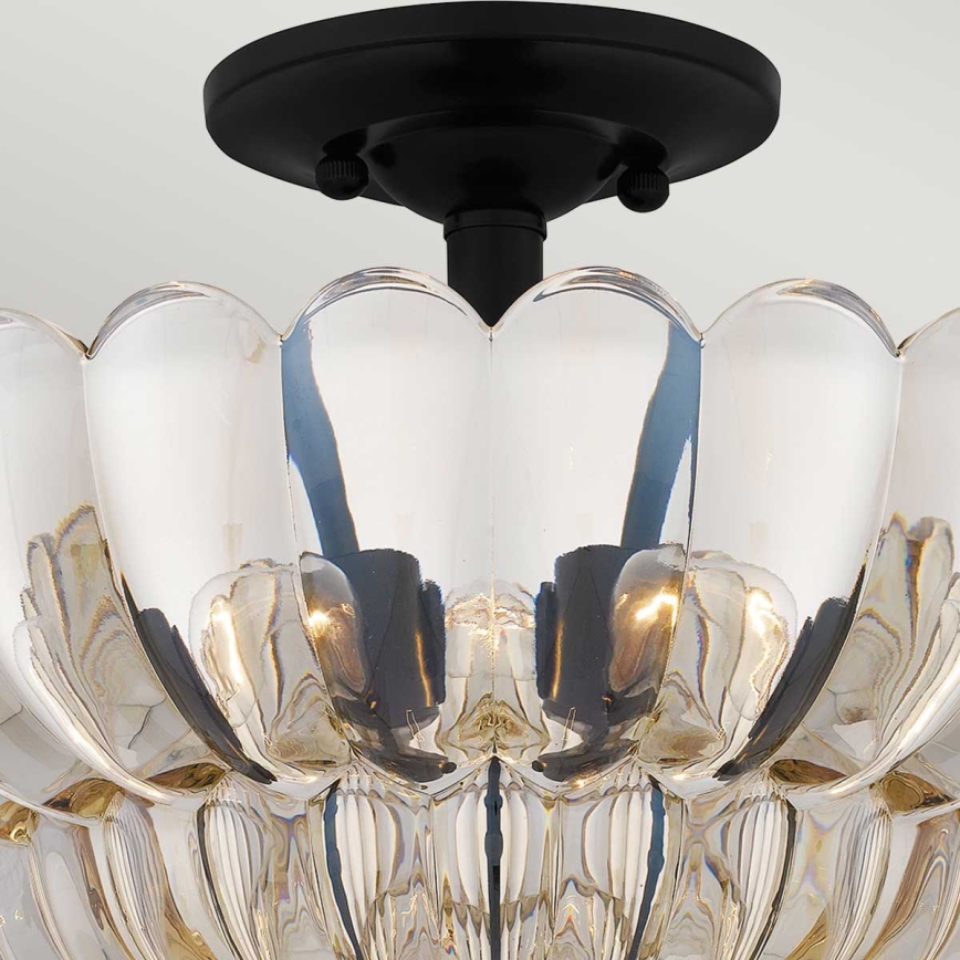 Quoizel - Loftlampe WHITECAP 4xE14/40W/230V diameter 39,5 cm