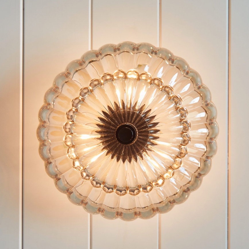 Quoizel - Loftlampe WHITECAP 3xE14/40W/230V diameter 29,7 cm