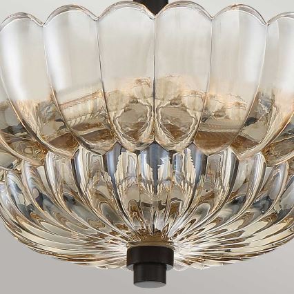 Quoizel - Loftlampe WHITECAP 3xE14/40W/230V diameter 29,7 cm
