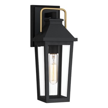 Quoizel - Udendørs væglampe BUCKLEY 1xE27/40W/230V IP44 sort