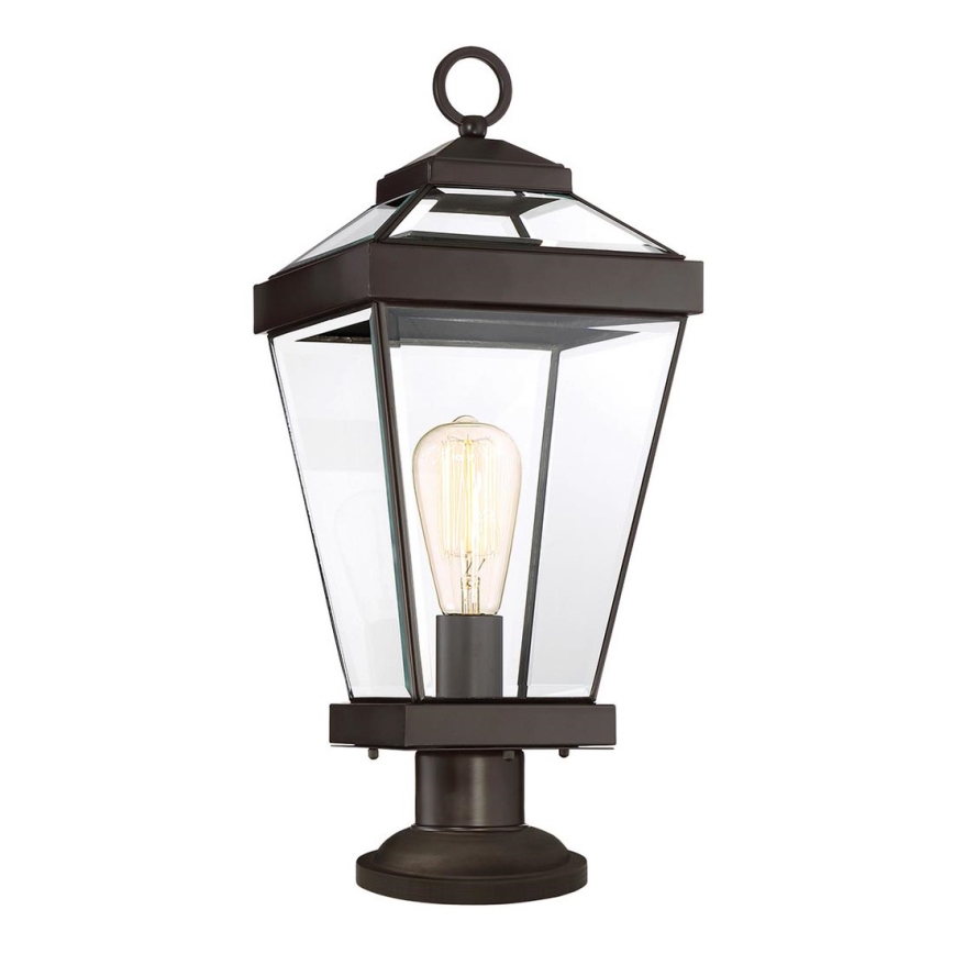 Quoizel - Udendørslampe RAVINE 1xE27/60W/230V IP44 brun