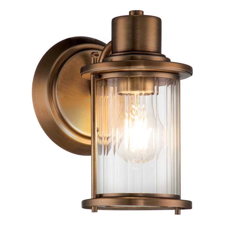 Quoizel - Væglampe til badeværelse RIGGS 1xE27/40W/230V IP44