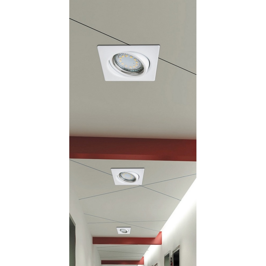 Rabalux - SÆT 3xLED Indbygningslampe 3xGU10/3W/230V IP40
