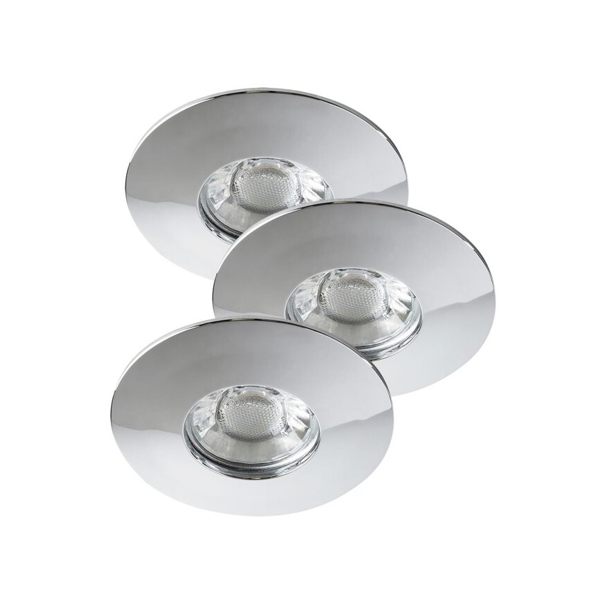 Rabalux - 3xLED indbygningsspot til badeværelse 3xLED/4W/230V IP44