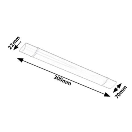 Rabalux - LED underskabslampe til køkken LED/10W/230V