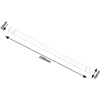 Rabalux - LED underskabslampe til køkken LED/40W/230V