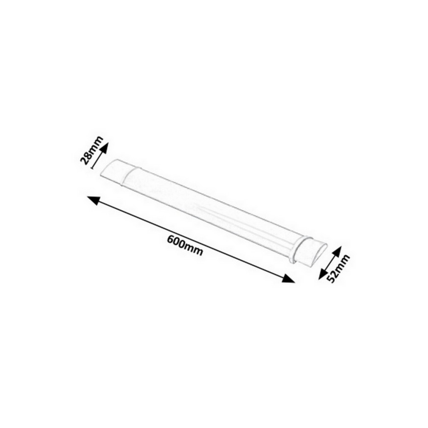 Rabalux - LED arbejdslampe LED/20W/230V IP65