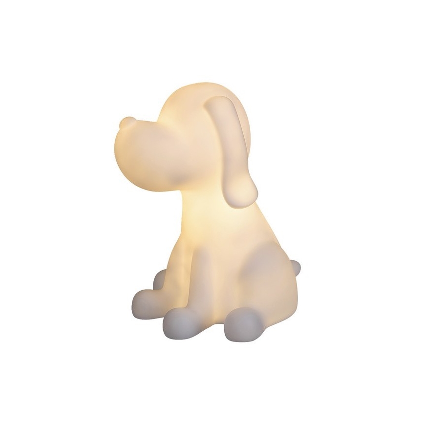 Rabalux 1473 - LED lampe til børn RGB NELLIE LED/0,5W/3xAA hund