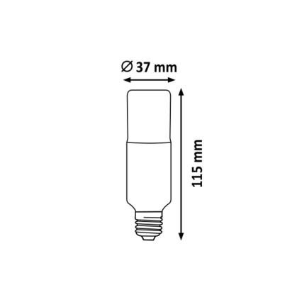 Rabalux - LED-pære T37 E27/9W/230V 4000K