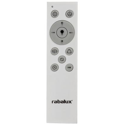 Rabalux - LED-dæmpbar loftlampe med fjernbetjening, RGB, 32W, 230V, Ø 40 cm