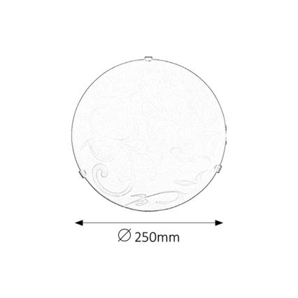 Rabalux - Loftlampe 1xE27/60W/230V