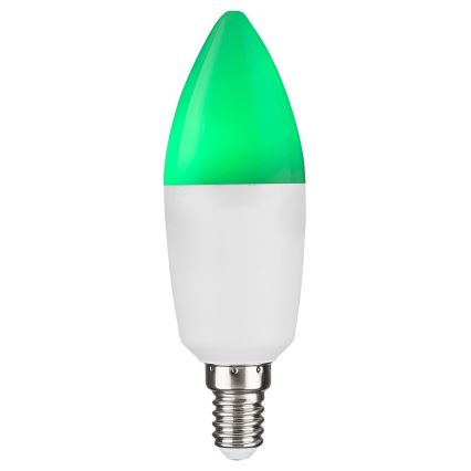 Rabalux - LED-pære dæmpbar RGB-farver C37 E14/5W/230V Wi-Fi 3000-6500K