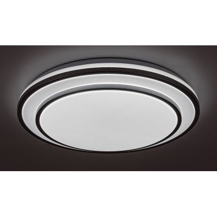 Rabalux - LED loftlampe dæmpbar LED/40W/230V 3000-6500K sølvfarvet + fjernbetjening