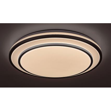 Rabalux - LED loftlampe dæmpbar LED/40W/230V 3000-6500K sølvfarvet + fjernbetjening