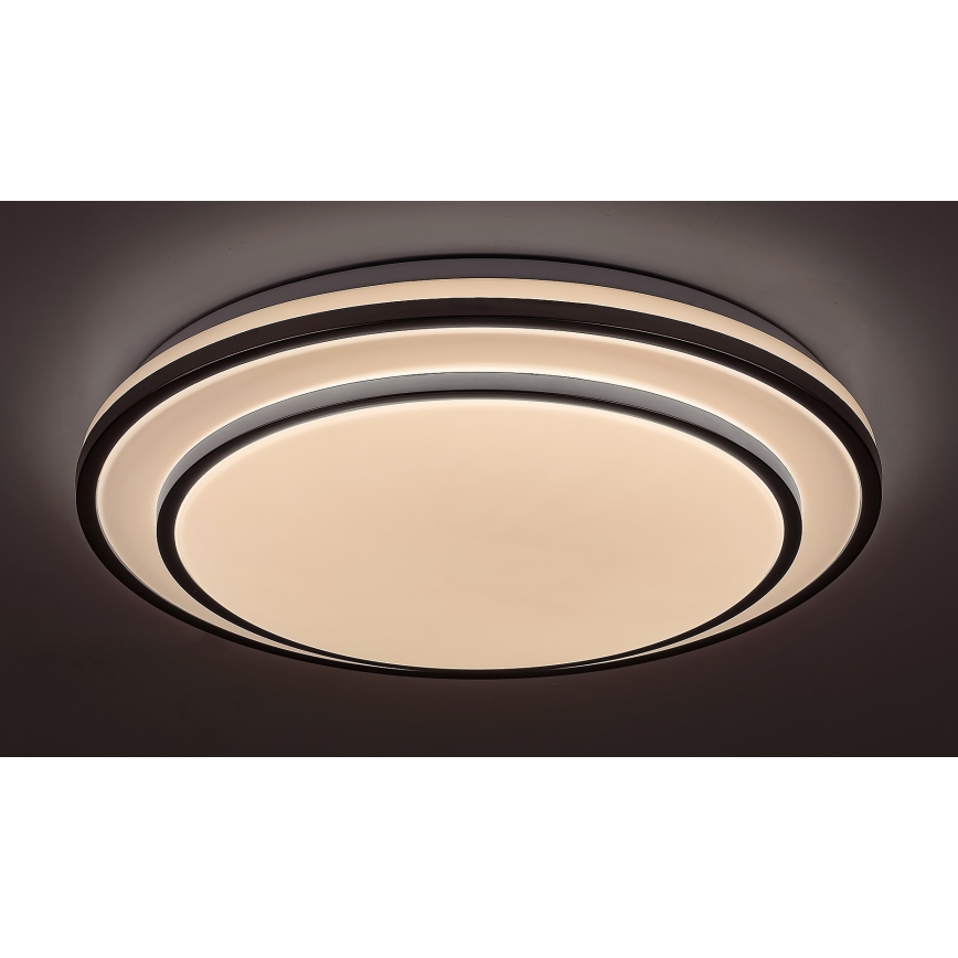 Rabalux - LED loftlampe dæmpbar LED/40W/230V 3000-6500K sølvfarvet + fjernbetjening