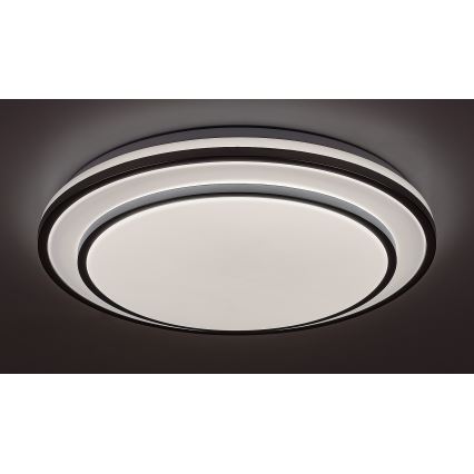 Rabalux - LED loftlampe dæmpbar LED/40W/230V 3000-6500K sølvfarvet + fjernbetjening