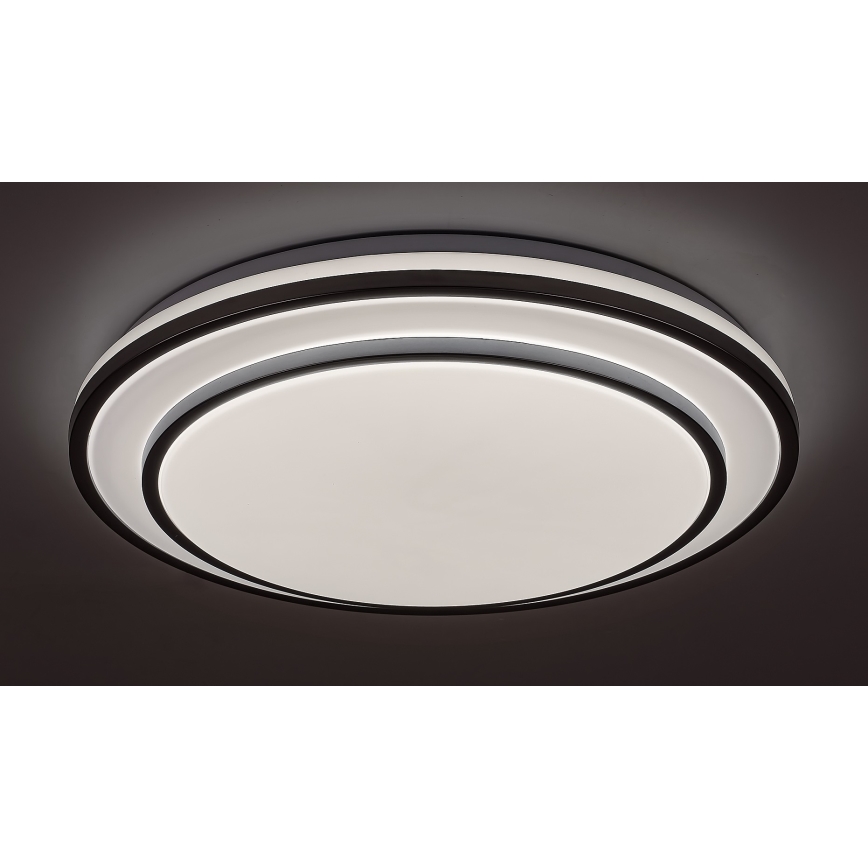 Rabalux - LED loftlampe dæmpbar LED/40W/230V 3000-6500K sølvfarvet + fjernbetjening