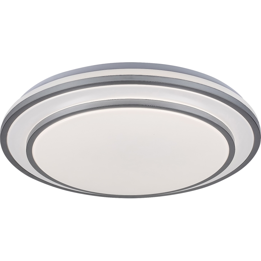 Rabalux - LED loftlampe dæmpbar LED/40W/230V 3000-6500K sølvfarvet + fjernbetjening