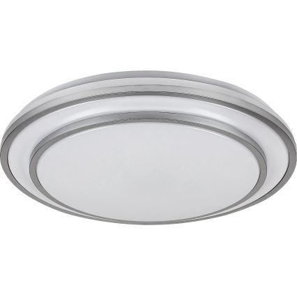 Rabalux - LED loftlampe dæmpbar LED/40W/230V 3000-6500K sølvfarvet + fjernbetjening