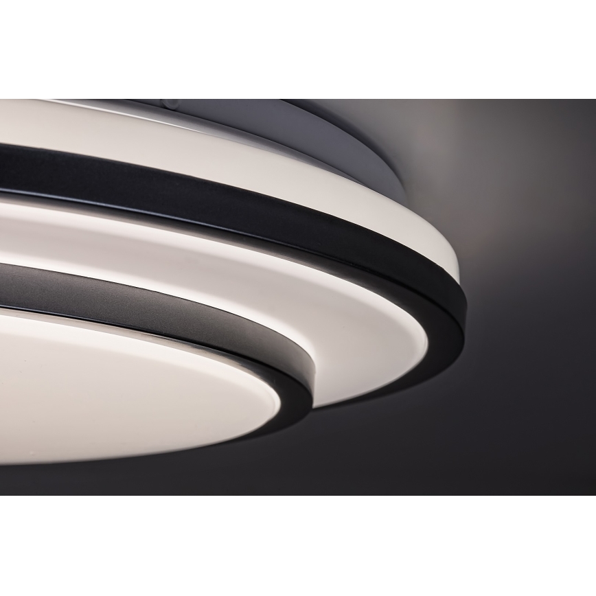 Rabalux - LED loftlampe dæmpbar LED/40W/230V 3000-6500K sølvfarvet + fjernbetjening