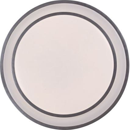 Rabalux - LED loftlampe dæmpbar LED/40W/230V 3000-6500K sølvfarvet + fjernbetjening