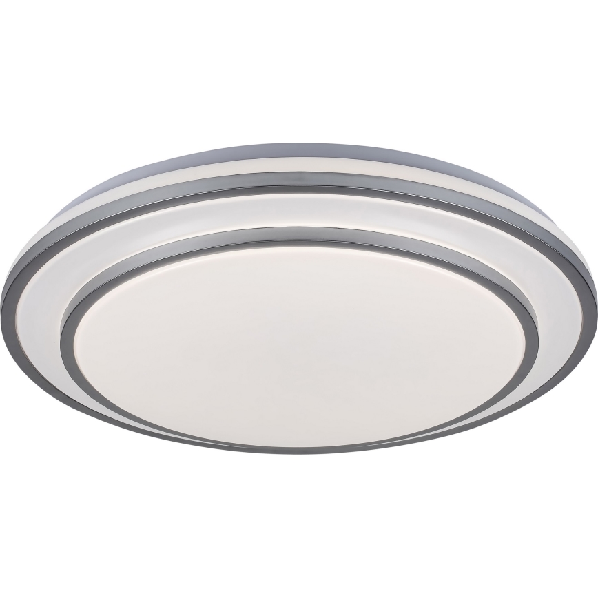 Rabalux - LED loftlampe dæmpbar LED/40W/230V 3000-6500K sølvfarvet + fjernbetjening