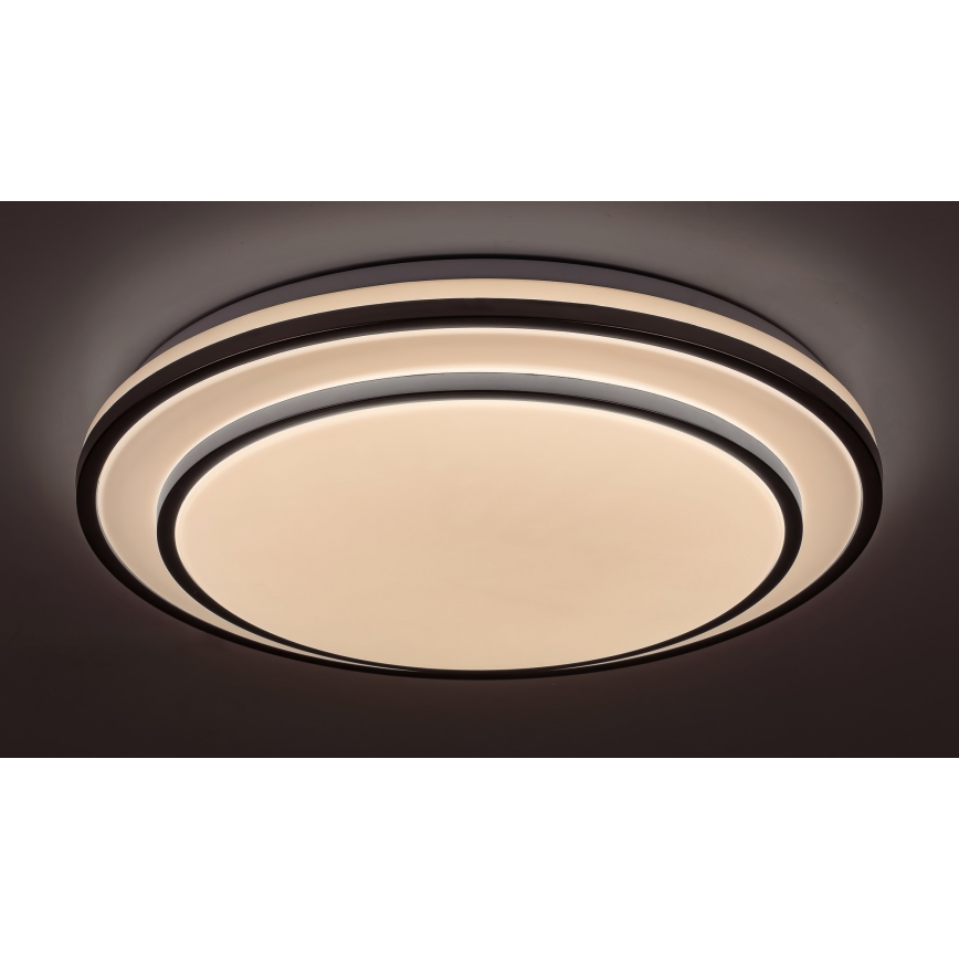 Rabalux - LED loftlampe dæmpbar LED/40W/230V 3000-6500K sølvfarvet + fjernbetjening