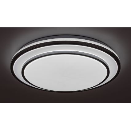 Rabalux - LED loftlampe dæmpbar LED/40W/230V 3000-6500K sølvfarvet + fjernbetjening