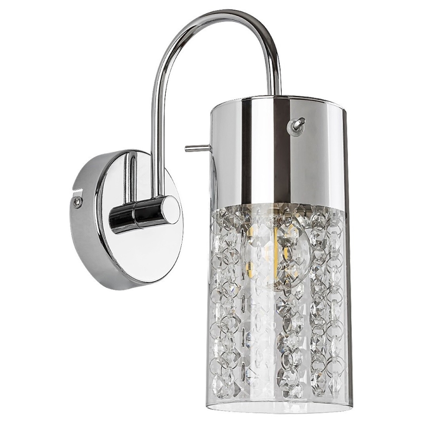 Rabalux - Væglampe til badeværelse 1xE14/40W/230V IP44 skinnende krom