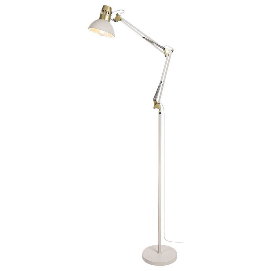 Rabalux - Gulvlampe 1xE27/40W/230V cremefarvet/guldfarvet