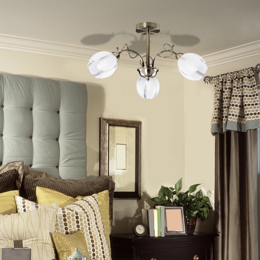 Rabalux - Loftlampe 3xE27/60W/230V