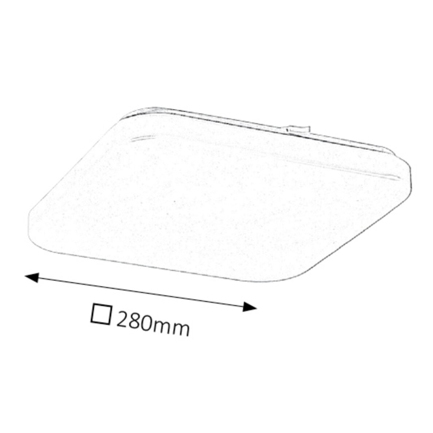 Rabalux - LED loftlampe LED/20W/230V 28x28 cm