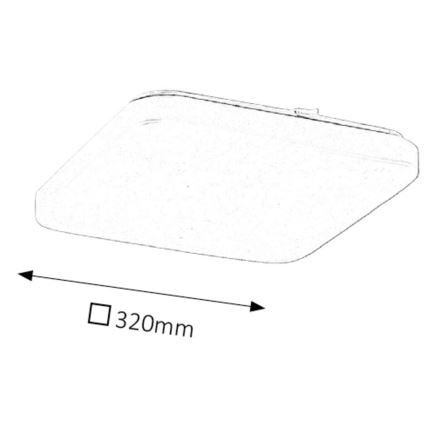 Rabalux - LED loftlampe LED/32W/230V 32x32 cm