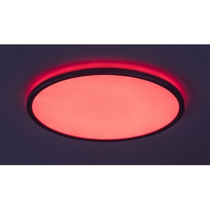 Rabalux - LED loftlampe dæmpbar RGB-farver LED/22W/230V Wi-Fi Tuya + fjernbetjening