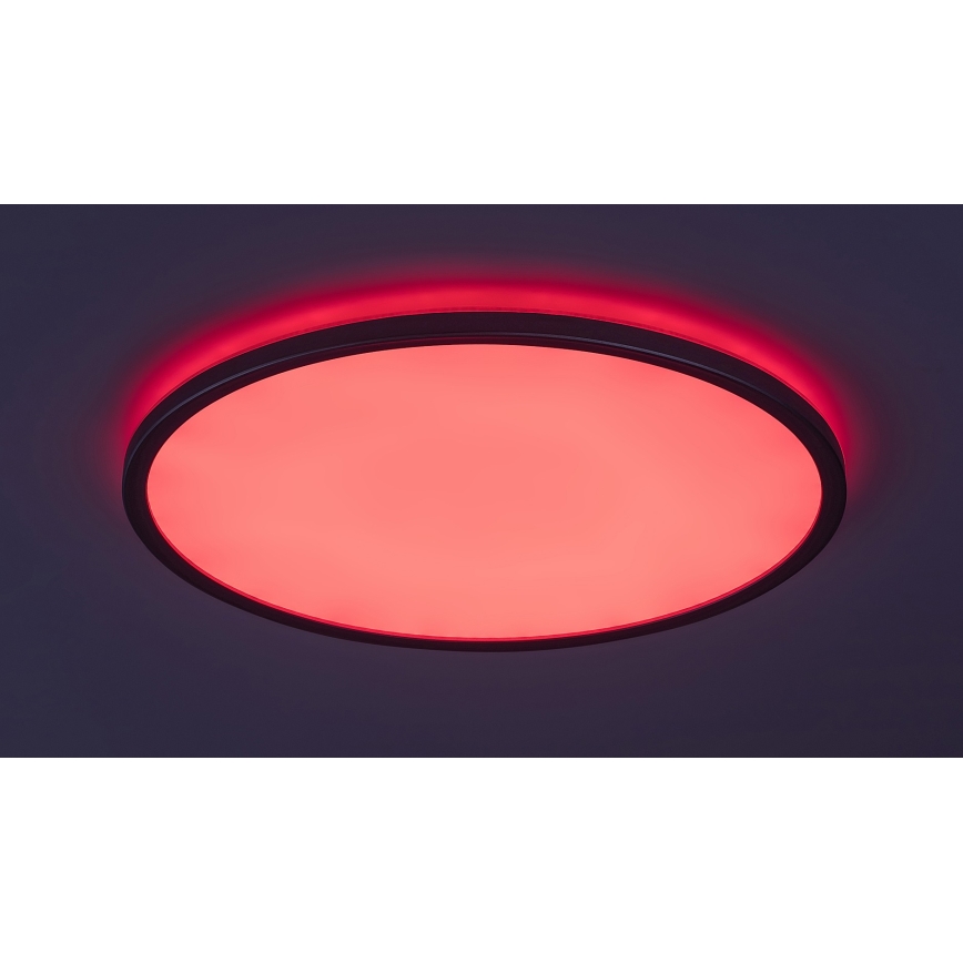 Rabalux - LED loftlampe dæmpbar RGB-farver LED/22W/230V Wi-Fi Tuya + fjernbetjening