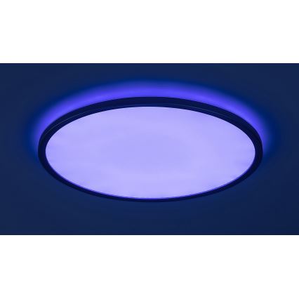 Rabalux - LED loftlampe dæmpbar RGB-farver LED/22W/230V Wi-Fi Tuya + fjernbetjening