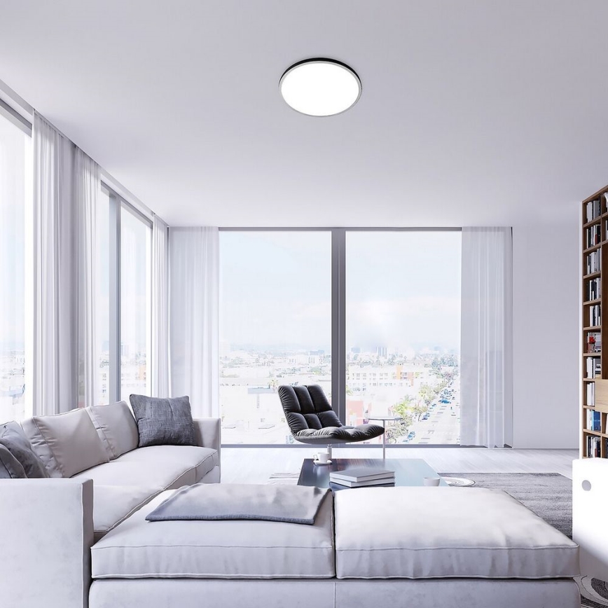 Rabalux - LED loftlampe dæmpbar RGB-farver LED/22W/230V Wi-Fi Tuya + fjernbetjening